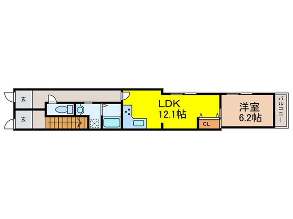 Casa Fam　豊中の物件間取画像